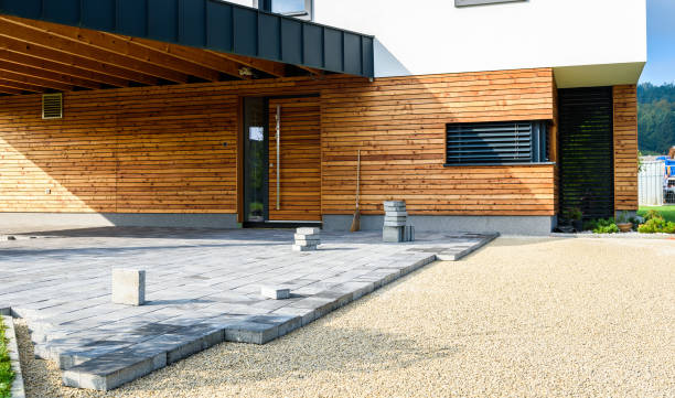 Residential Paver Driveway in Cordaville, MA